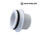 Swimables Pentair Bulkhead Union Kit | 271096 | SW-26-096 half-union with black O-ring, suitable for pool filter connections.