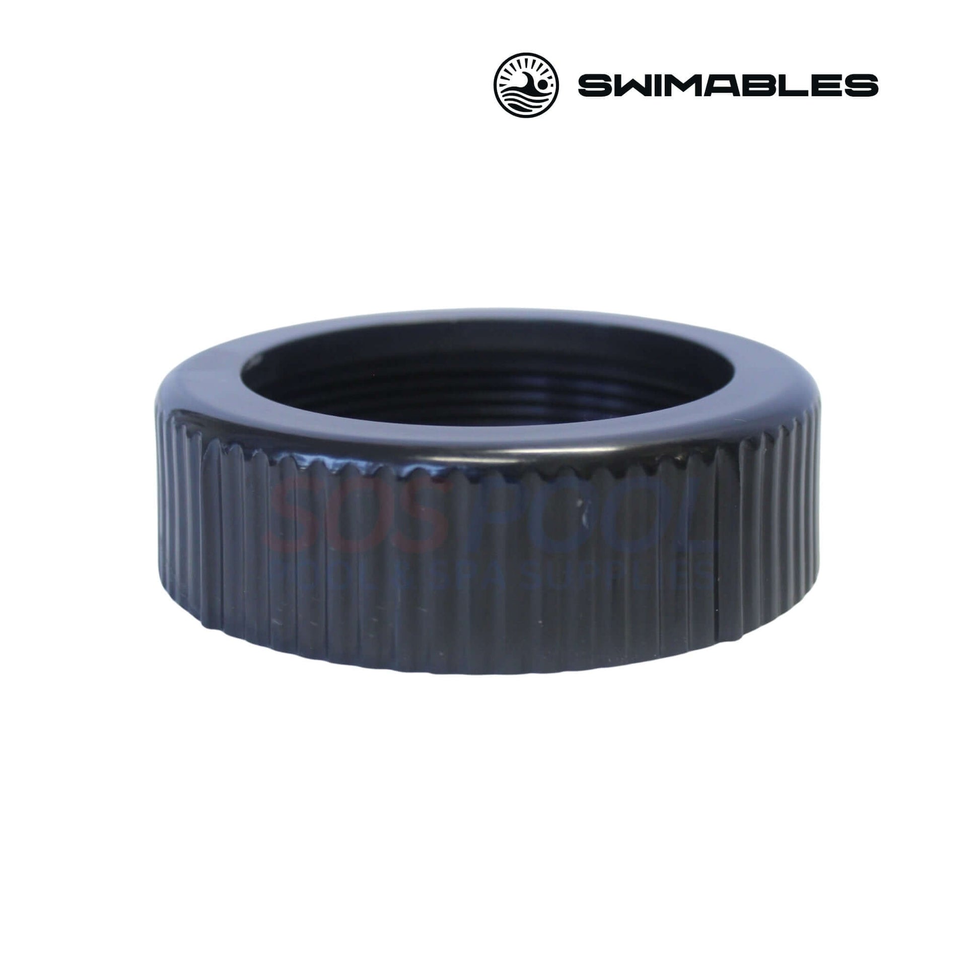 Swimables Pentair IntelliFlo3 2" x 2.5" Union Kit | 410028 | SW-21-028 black union nut for swimming pool parts by SOS Pool.