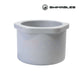 Swimables Pentair IntelliFlo3 2" x 2.5" Union Kit | 410028 | SW-21-028 union fitting in white plastic for pool supply installations.