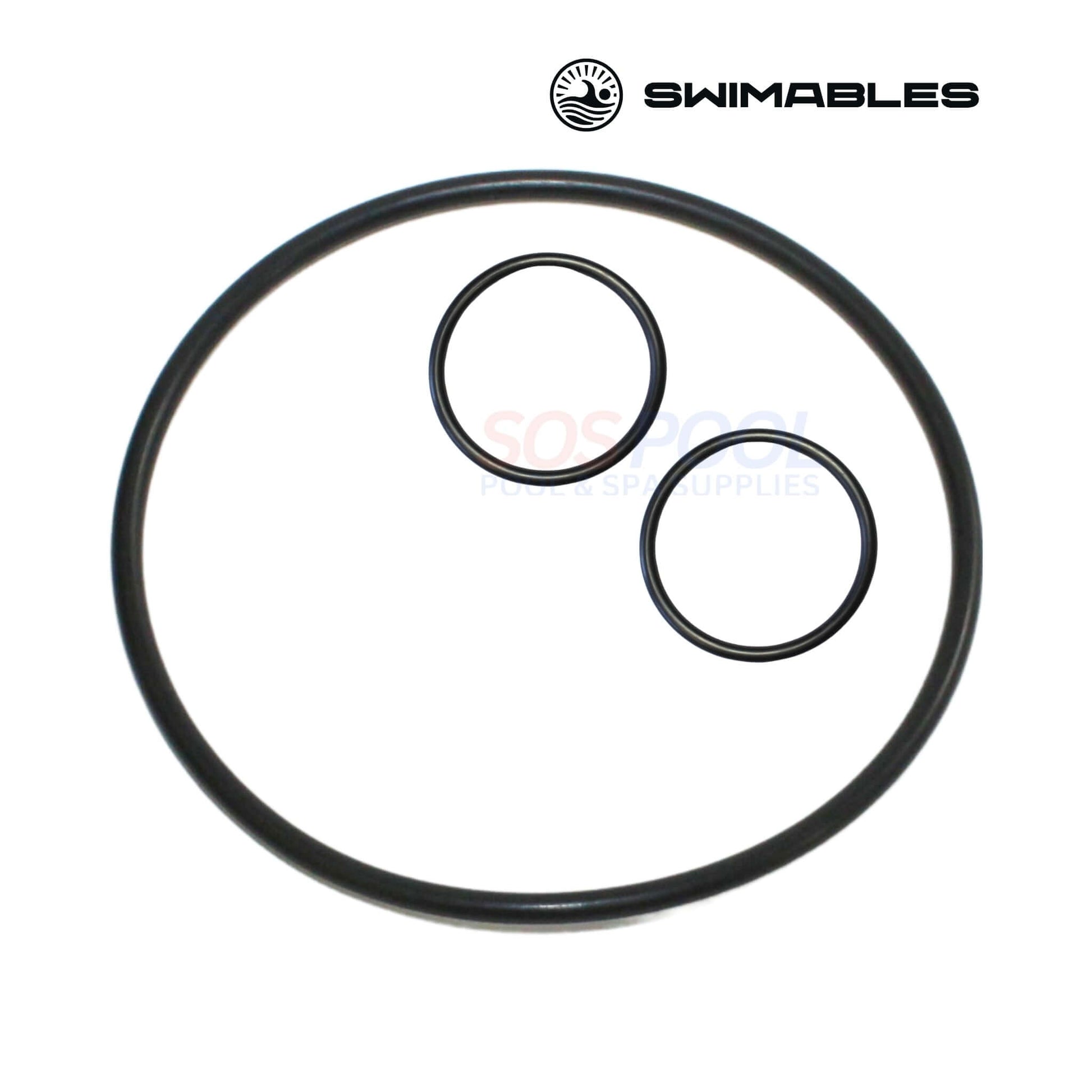 Swimables Pentair Ortega 2" Valve O-Ring Set | O-517KIT | SW-80-332, featuring Buna-N O-rings, ideal for pool supplies.