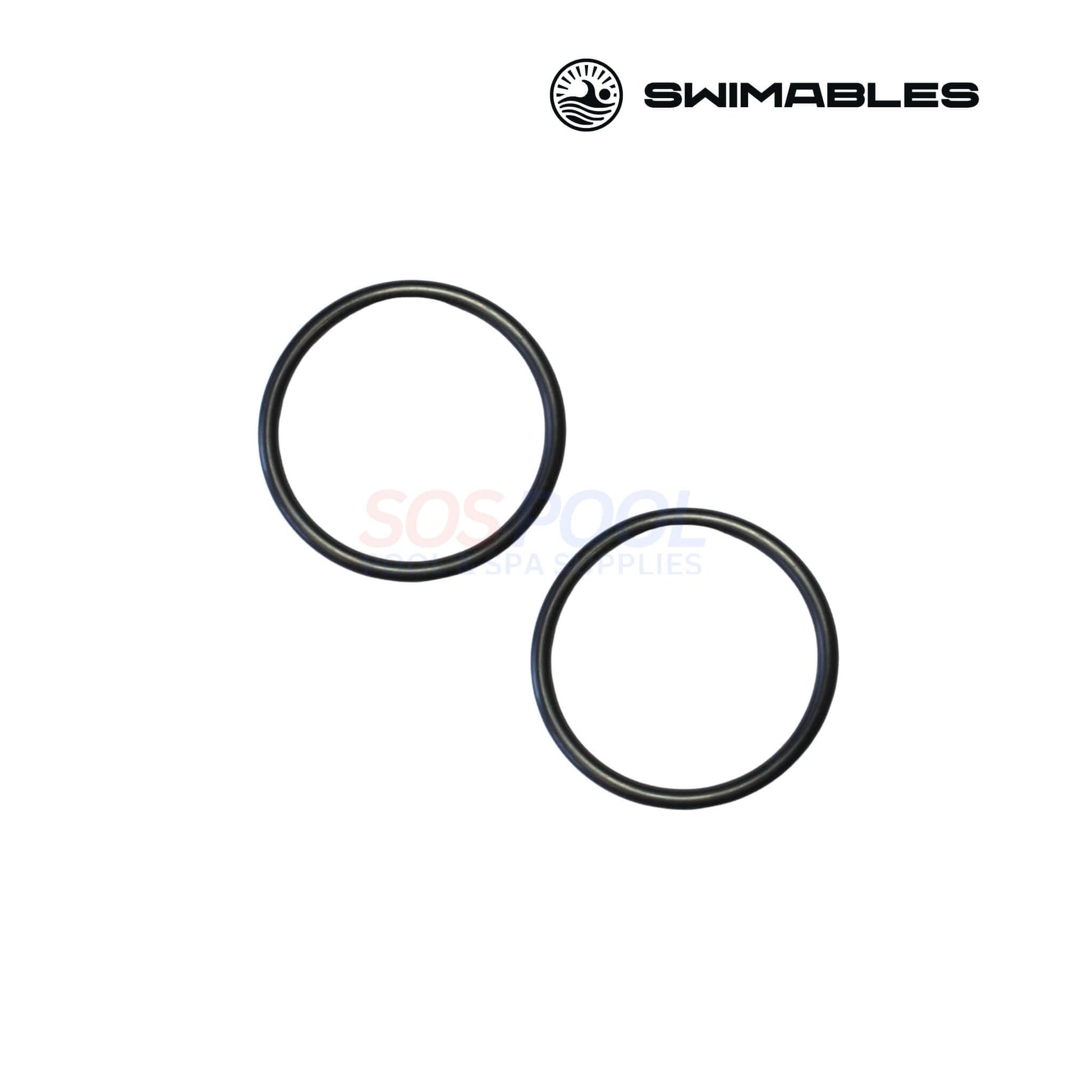Swimables Pentair Ortega 2" Valve O-Ring Set | O-517KIT | SW-80-332, showing two Buna-N O-rings for pool supplies.