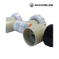 Swimables Pentair Push Pull Backwash Valve | 263064 | SW-26-064, durable PVC construction, showing end fittings, for pool supplies.
