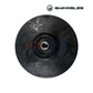 Swimables Pentair WhisperFlo 3HP Impeller | 073131 | SW-21-006, black impeller top view for pool pumps, SOS Pool supplies.