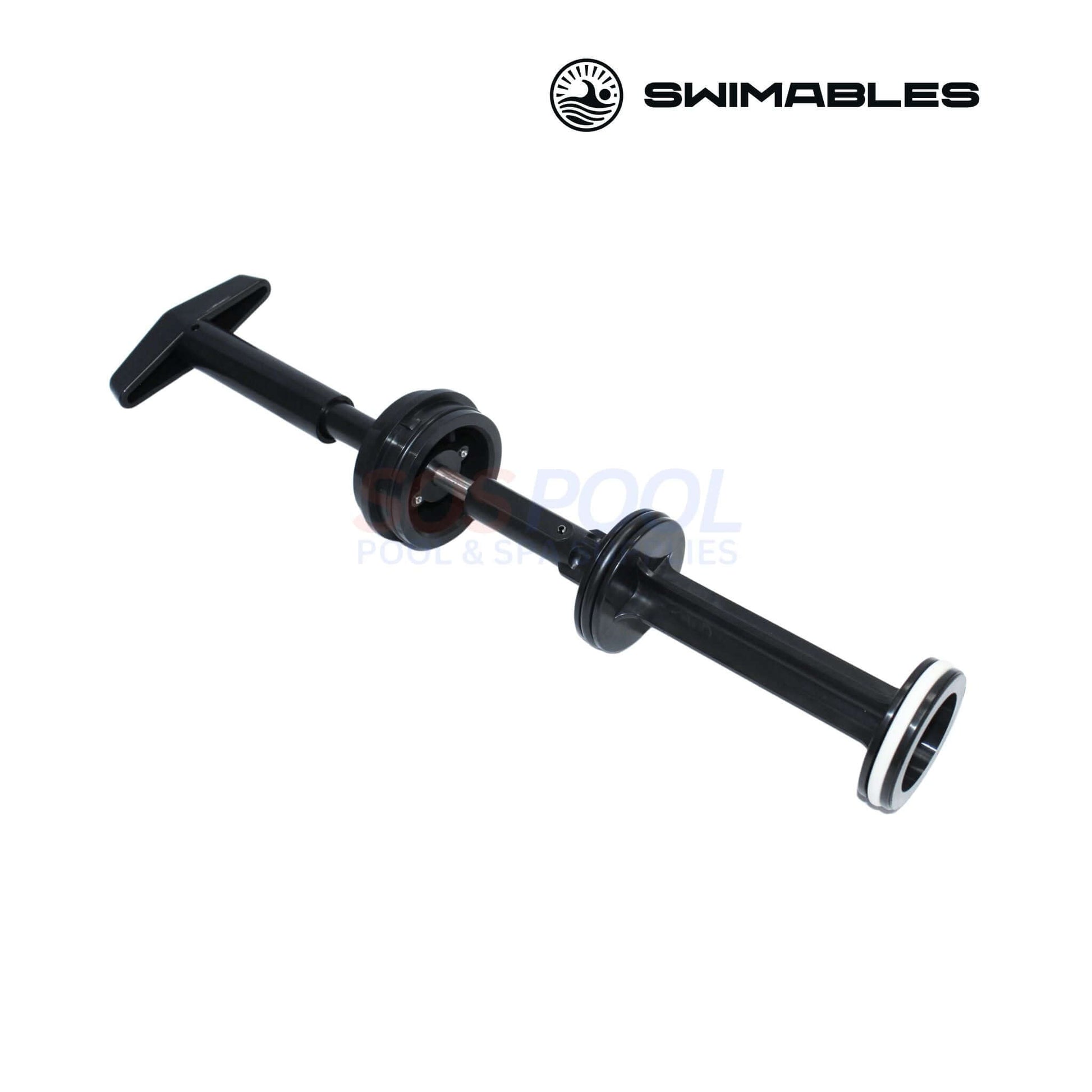 Swimables Piston and Handle Assembly for Hayward SP0410X push-pull slide valves, model SW-27-410, SOS Pool.