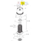Diagram of Swimables Pressure Gauge & Air Relief for Jandy Filters, model SW-28-200, for optimal pool performance.