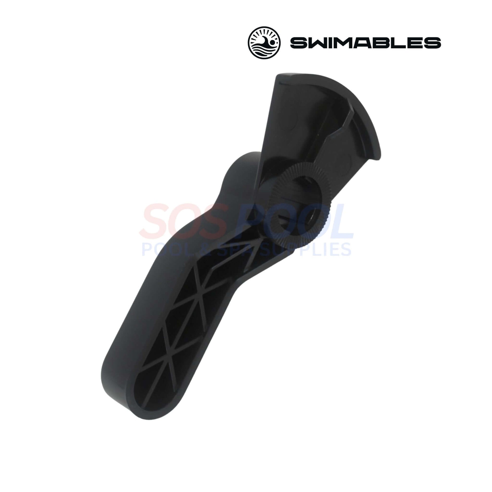 Swimables SW-35-500 Valve Hand for Jandy Pro Series | 3500+, black durable handle for pool diverter valves from SOS Pool.