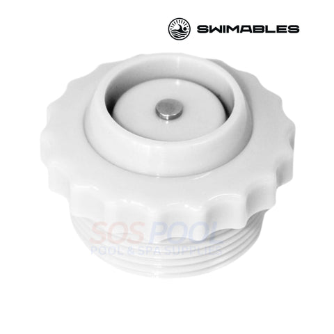 Swimables Spa Check Valve in white with 1.5" MPT for unidirectional flow, SKU SW-32-339 from SOS Pool.