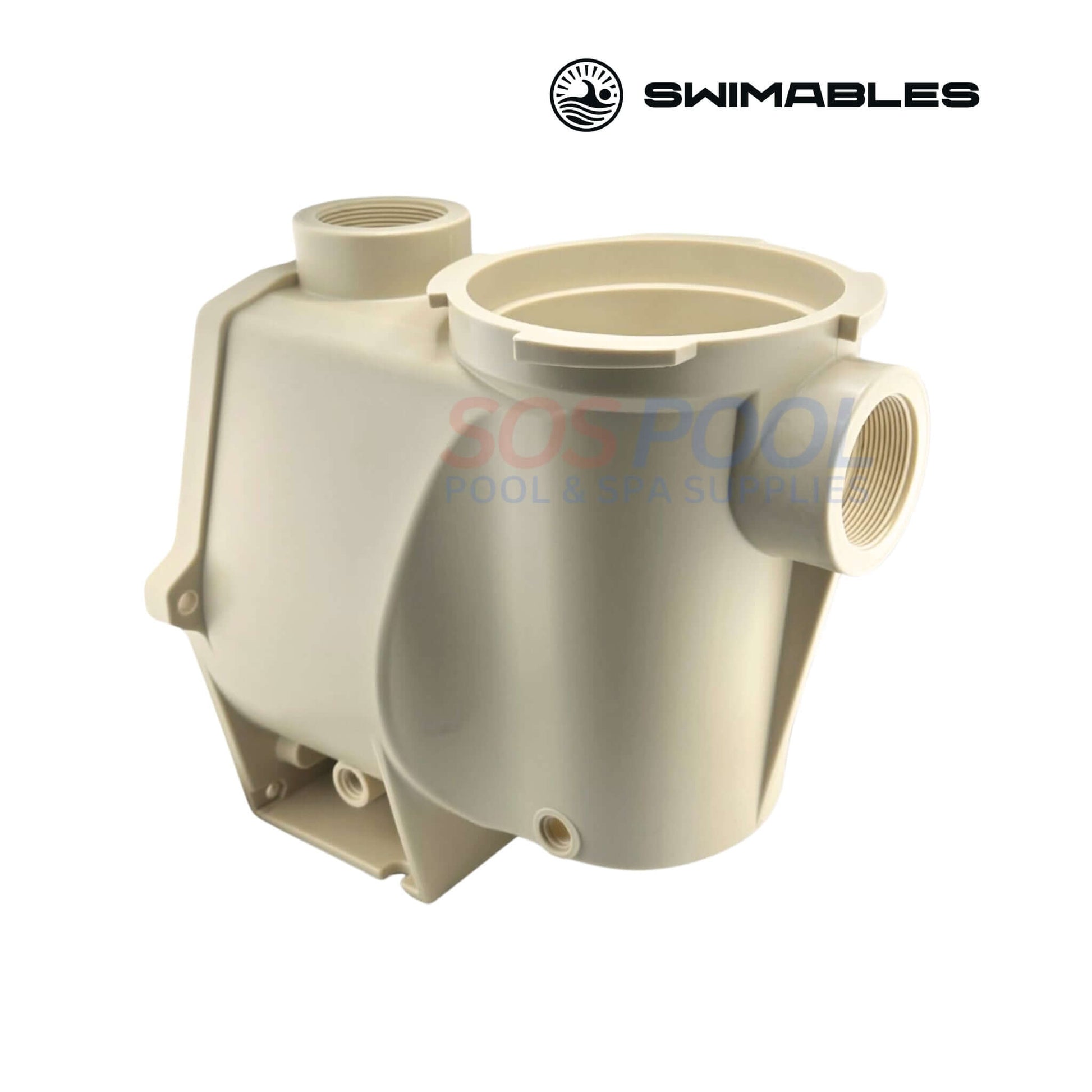 Swimables Wet End Volute Pot Kit for Whisperflo and IntelliFlo Pumps, 0.5HP - 2HP, SOS Pool.
