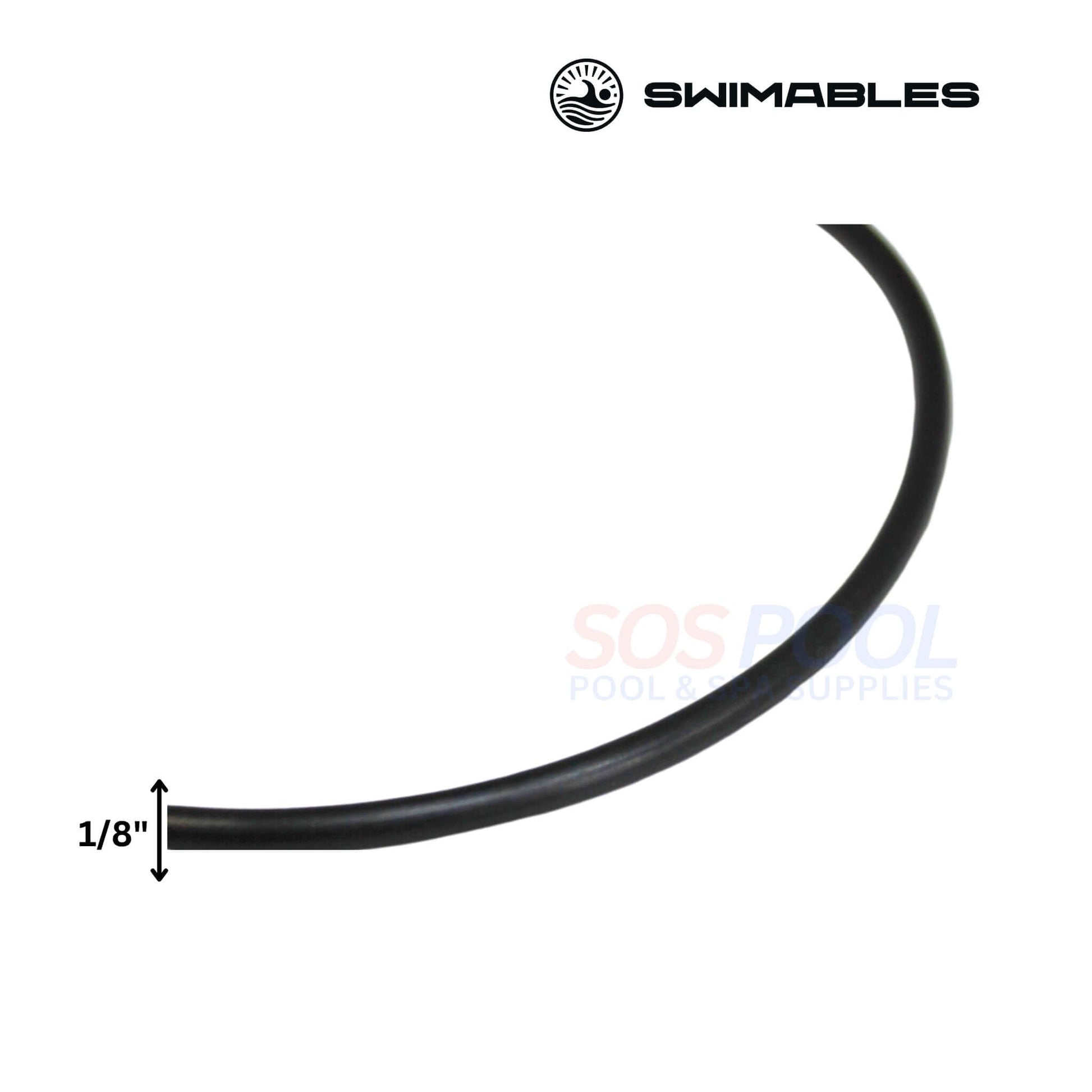 Swimables 1/8" hose detail image for pool maintenance at SOS Pool and Supplies.