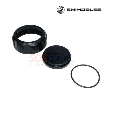 Swimables Drain Cap Assembly with O-Ring for Jandy DEV Filters R0523000, SOS Pool, secure leak-free seal.