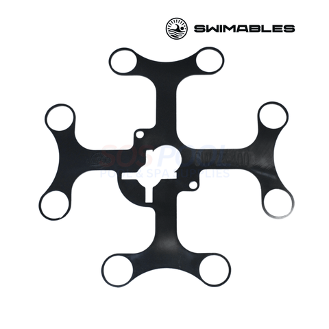 Swimables Filter Template SW-25-400 for Pentair FNS Plus, Nautilus & Titan CM D.E. filters. SOS Pool.