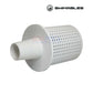 Swimables Inverted Skimmer Basket | SW-91-099, white plastic skimmer basket for effective pool debris capture, from SOS Pool.