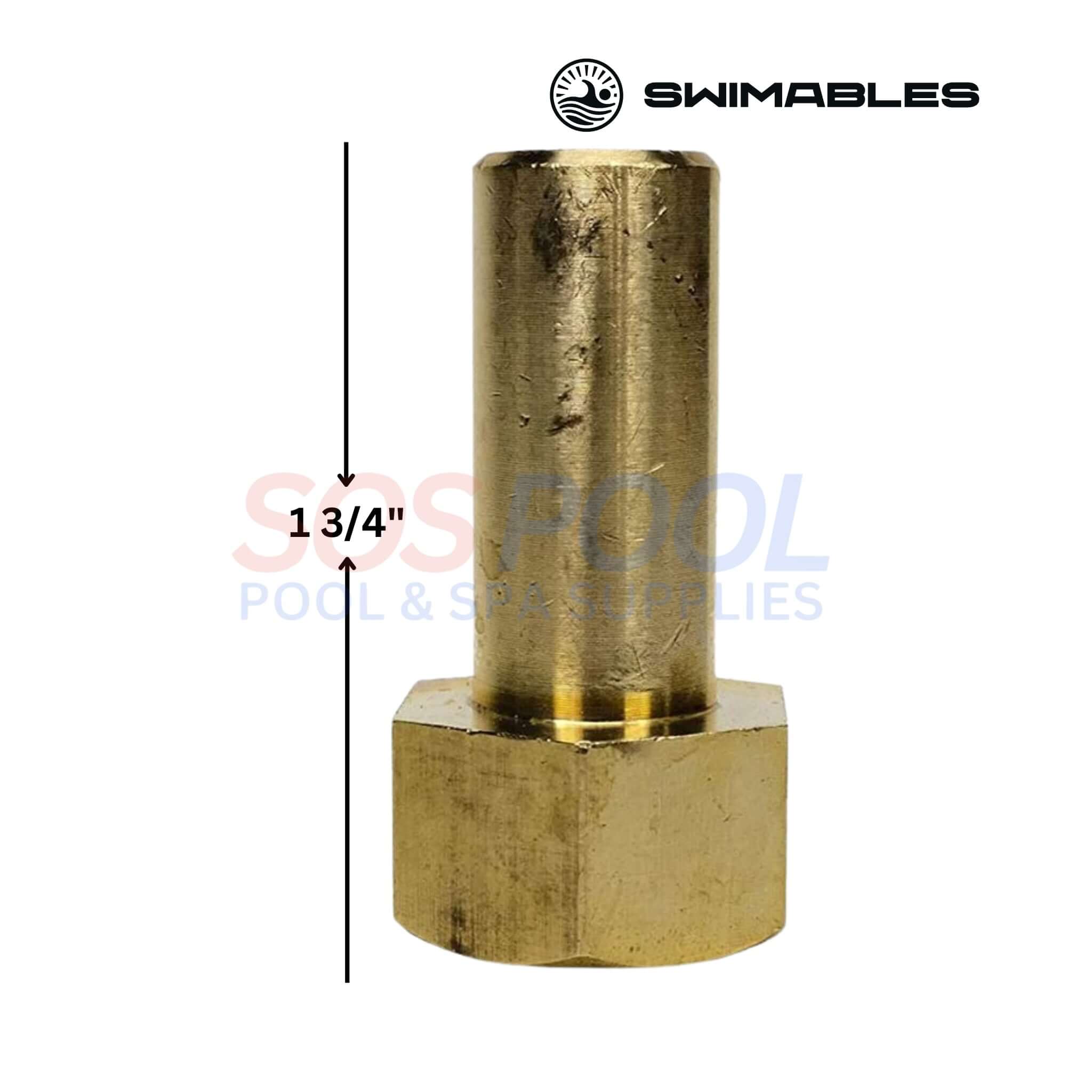 Swimables Machined Nut For Pentair Filters | 194997 | SW-26-997