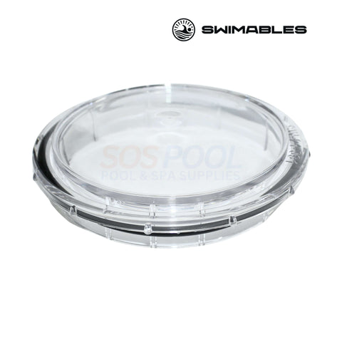 Swimables Pump Lid for Pentair Superflo/SuperMax Pump, clear plastic replacement lid, SOS Pool supplies.
