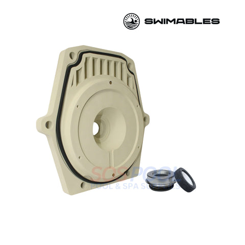 Swimables Seal Plate with Gasket and Shaft Seal for Whisperflo and Intelliflo Pumps, Part SW-21-564, SOS Pool