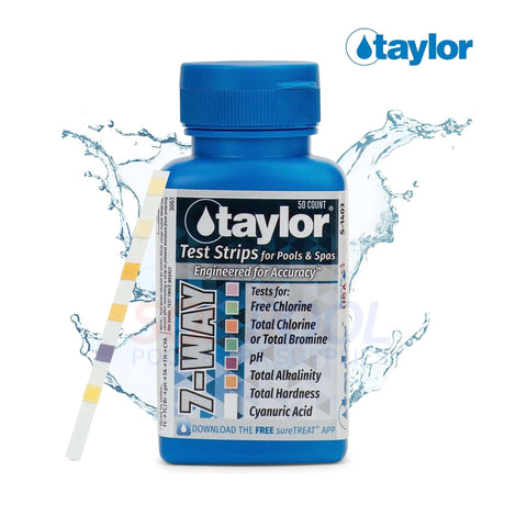 Taylor 7-Way Test Strips | 50 Strips | S-1403
