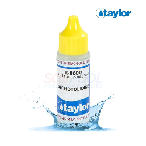 Taylor Orthotolidine Reagent 0.75 Oz for pool testing - R-0600-A - SOS Pool water testing solutions.