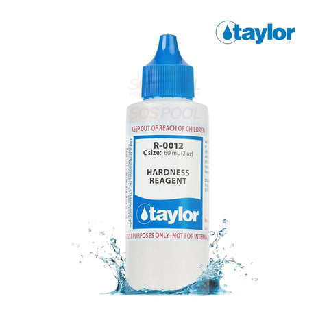 Taylor Technologies Hardness Reagent R-0012-C 2 oz for water testing in pools and spas | SOS Pool