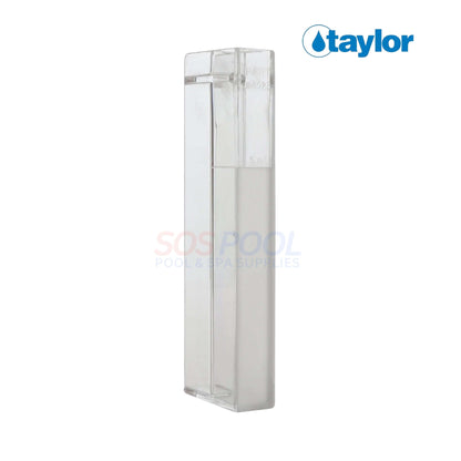 Taylor Test Cell For K-1106 | 4025A, clear vial for accurate water measurement, ideal for SOS pool supplies.