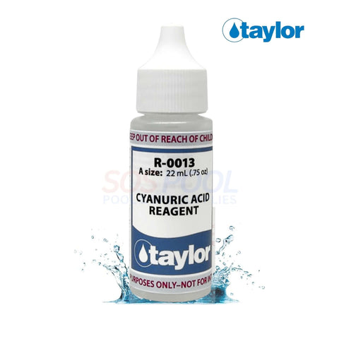 Taylor Cyanuric Acid Reagent 0.75 oz for pool water testing - R-0013-A | SOS Pool