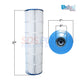 Unicel C-7468 replacement cartridge for Jandy CL340 and CV340, 27 inch length, SOS Pool brand