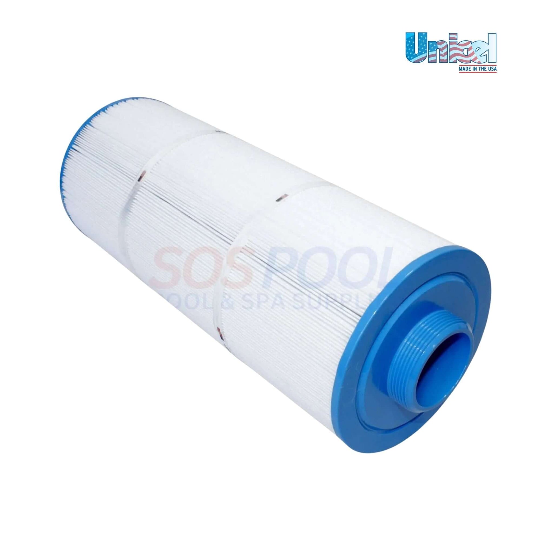 Unicel 5CH-352 cartridge filter for Marquis spas, 35 sq. ft., white with blue end cap, from SOS Pool.