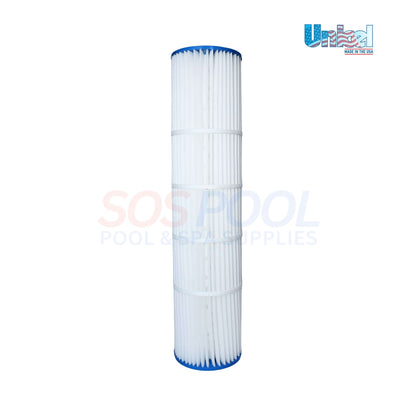 Unicel Cartridge for Pentair Quad DE 80 Filters, 1 Pack C-6980, by SOS Pool, optimal for effective pool filtration.