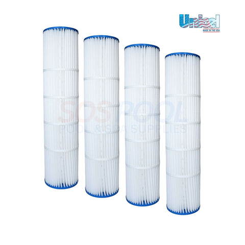 Unicel Cartridge for Pentair Quad DE 80 Filters in a 4 Pack, part number 178655, by SOS Pool for superior filtration.
