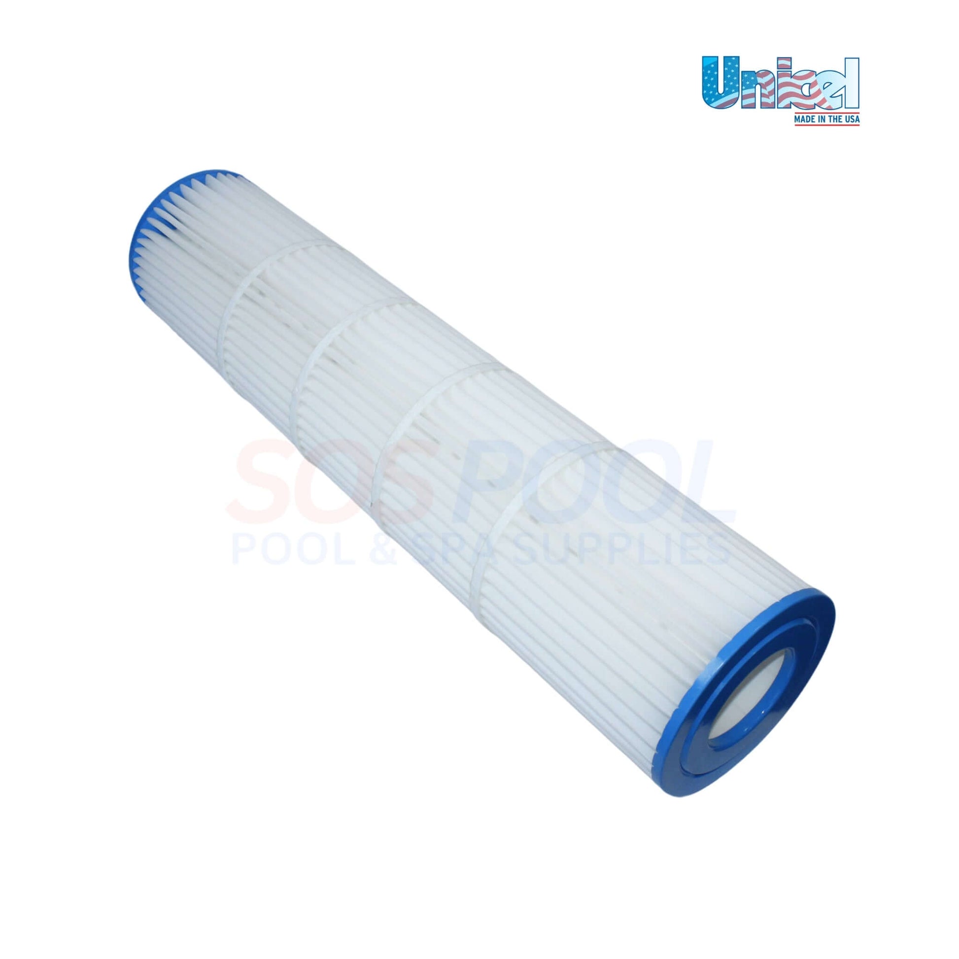 Unicel Cartridge for Pentair Quad DE 80 Filters, C-6980, fits 20 sq. ft. with 42 pleats. SOS Pool.