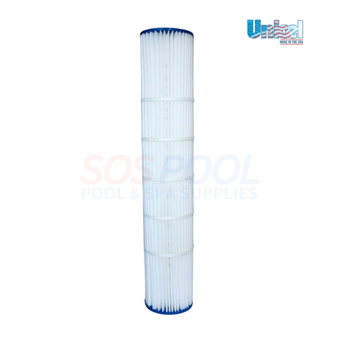 Unicel Cartridge Replacement for Pentair Quad DE 100 Filters, SOS Pool, 1 Pack, C-6900, 25 sq ft filtration area.