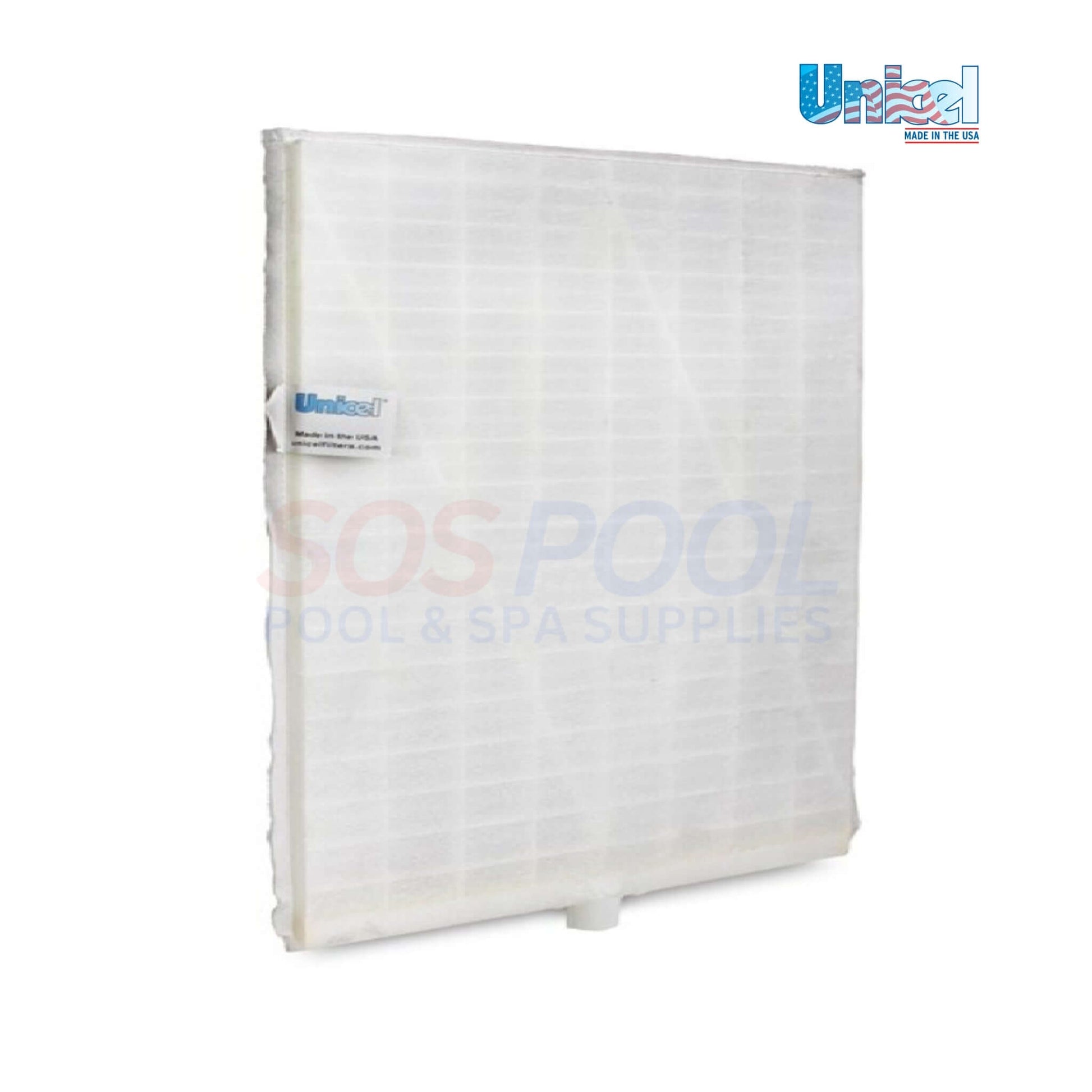 Unicel Filter Grid Element for Sta-Rite System 3 DE Filters, 16-1/2" x 18", Model FG-3016, SOS Pool Supplies.