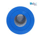 Unicel Hayward C900 90 Sq. Ft. Cartridge | CX900RE | C-8409 top view with blue end cap for pool filter replacement.