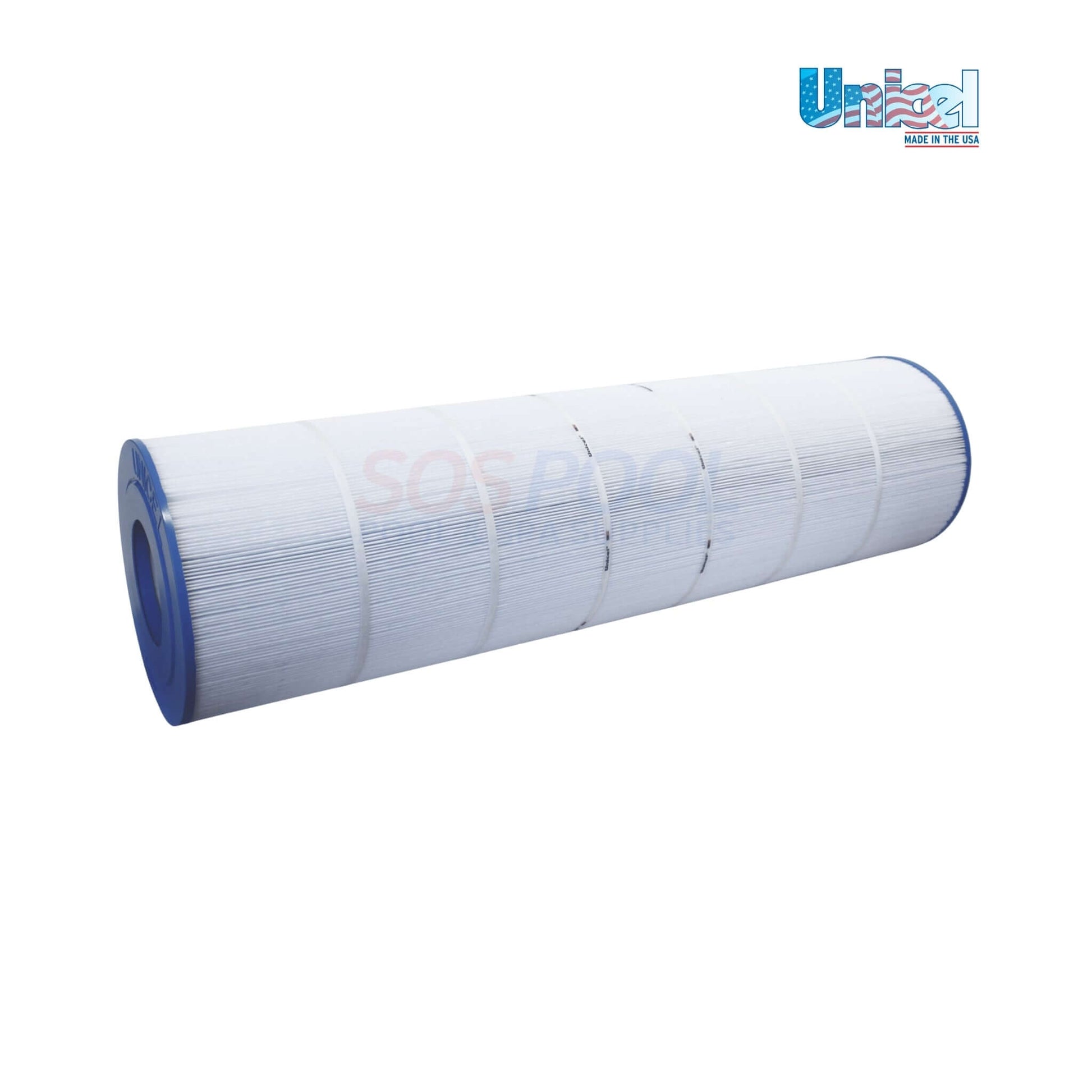Unicel Jandy CS250 250 Sq. Ft. Cartridge | R0462500 | C-8425 filter with blue ends, pleated design for Jandy CS250 systems, SOS Pool.