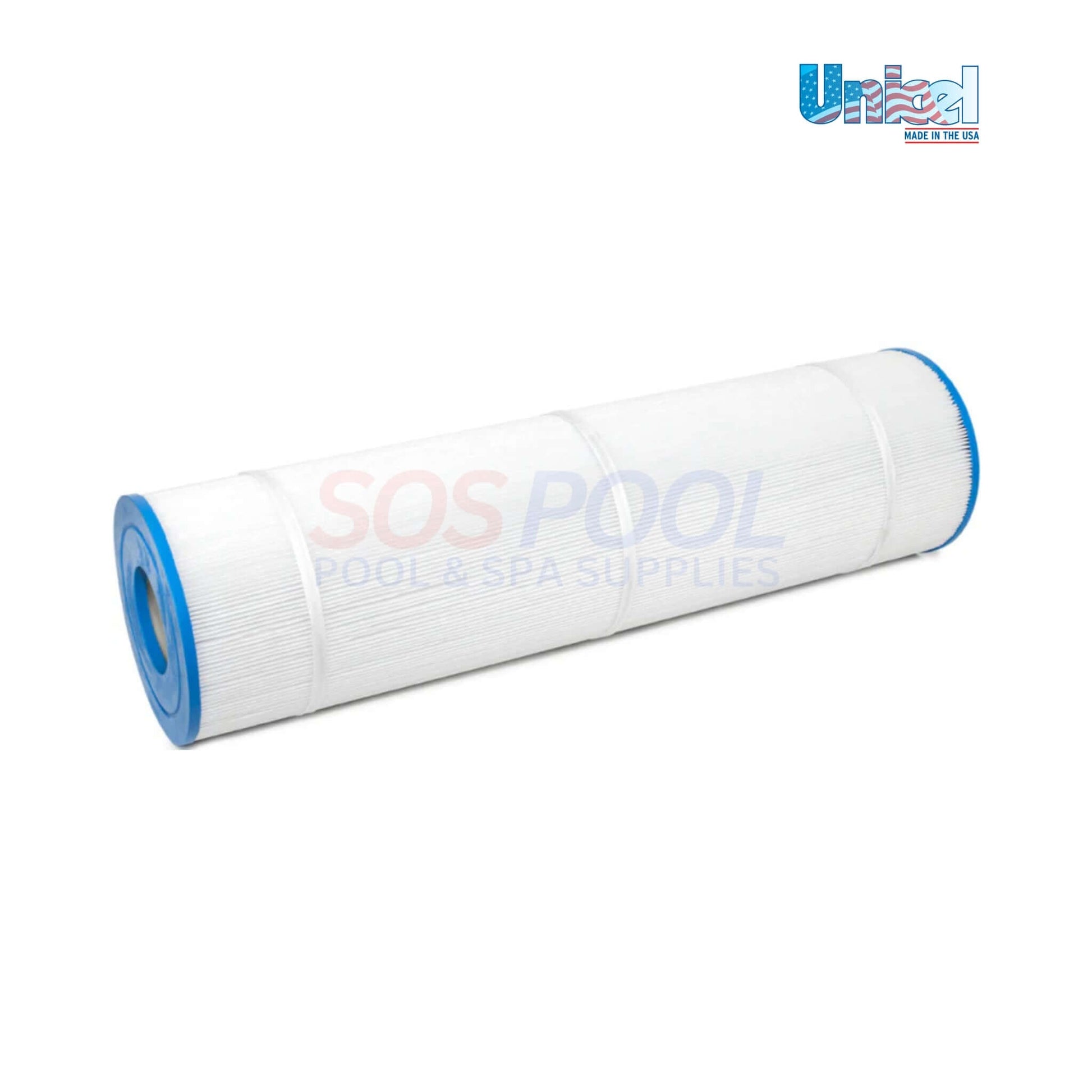 Unicel PXC-125 & Pro Clean 125 Cartridge | 125 Sq. Ft. | 25230-0125S | C-8413 replacement filter, white with blue end, for pool systems.
