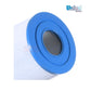 Close-up of Unicel Rec Warehouse S2/G2 Spa Cartridge | 45 Sq. Ft | C-5345 with blue top, ideal for spa filtration systems.