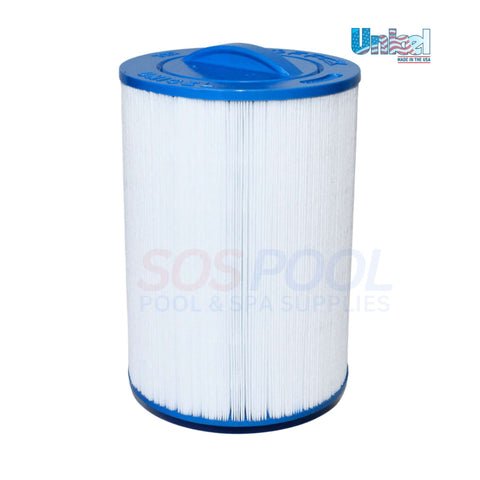 Unicel Spa Filter Cartridge 6CH-940, 45 Sq Ft filtration area, durable Reemay material, SOS Pool supplies.