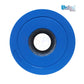 Unicel Swimquip/Posi-Clean 50 Sq. Ft. Cartridge | C-7652 shown in blue, featuring a 7" outer diameter, used for pool filtration.