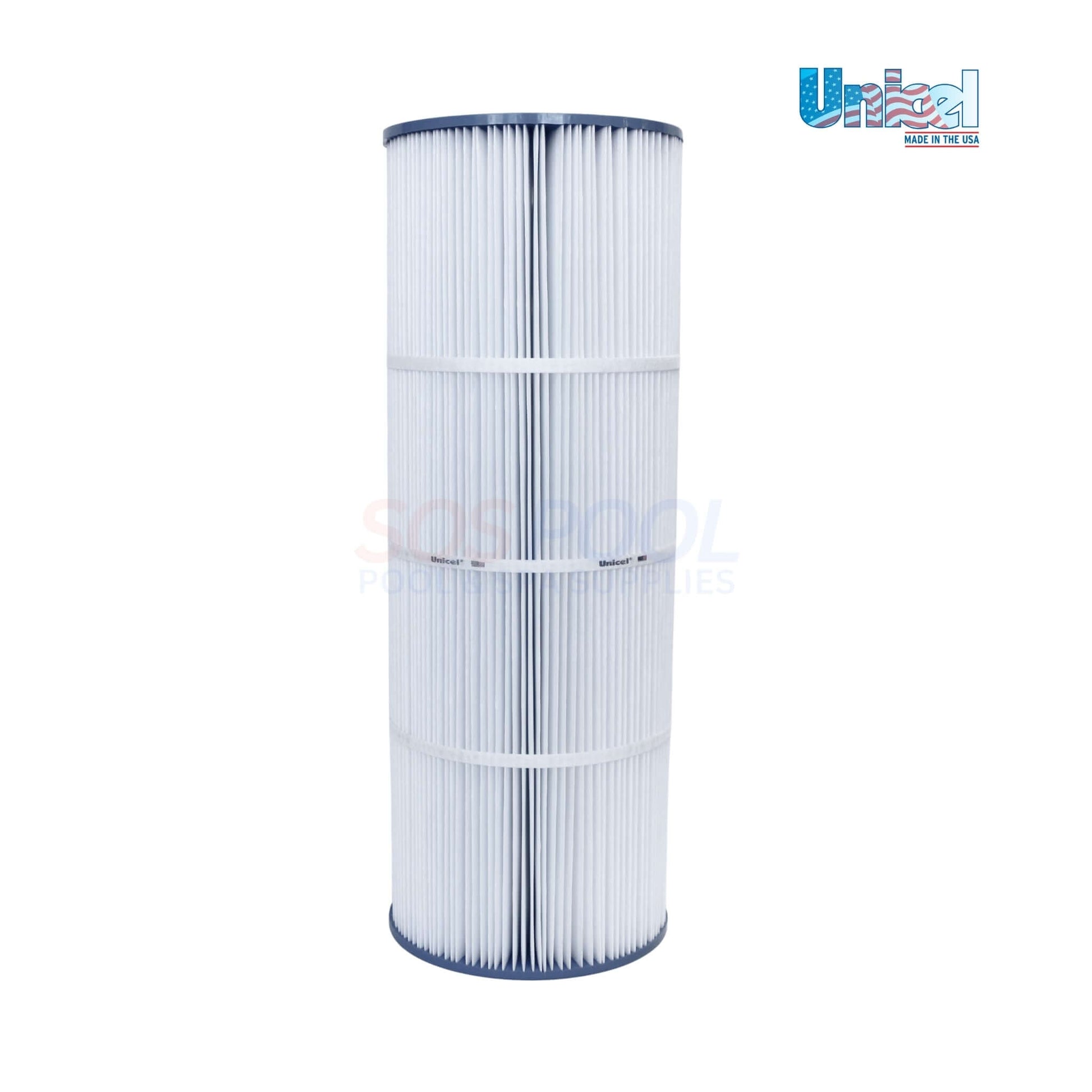 Unicel Swimquip/Posi-Clean 50 Sq. Ft. Cartridge | C-7652 cylindrical filter, 19-3/8" length, 110 pleats for pool systems.