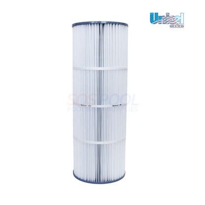 Unicel Swimquip/Posi-Clean 50 Sq. Ft. Cartridge | C-7652 cylindrical filter, 19-3/8" length, 110 pleats for pool systems.