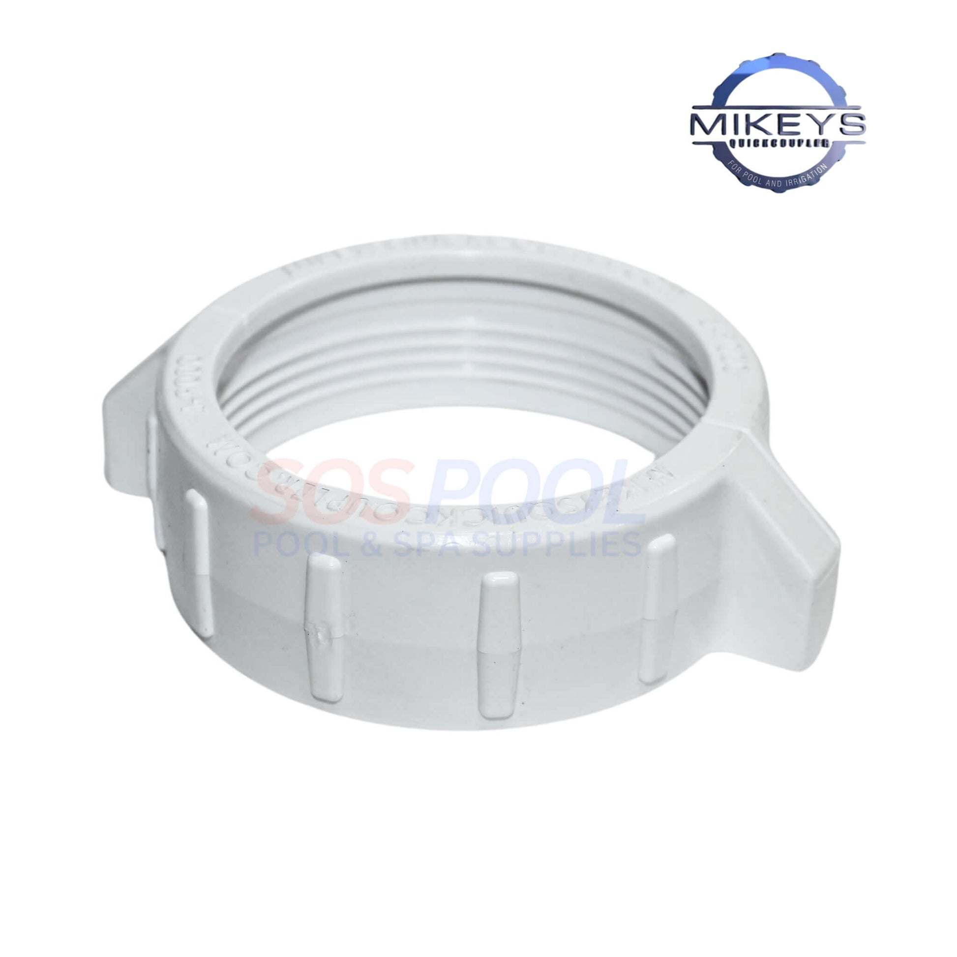 Union Coupling for Jandy fittings, 2-piece connector, J-9000, secure and efficient plumbing, SOS Pool