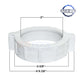 Union Coupling For Hayward Heater | 2 Piece | H-3200UN