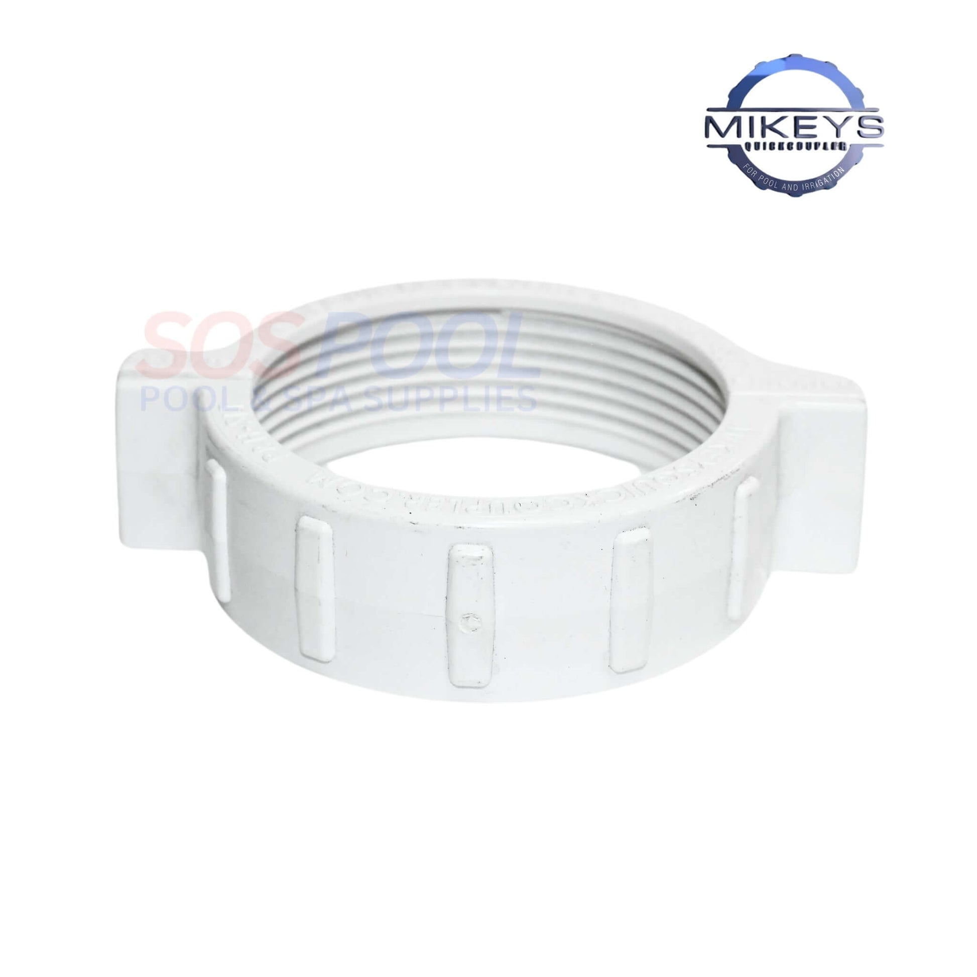 Union Coupling for Pentair and Hayward Salt Cells, durable 2-piece connector, SKU P&H-SLT from SOS Pool