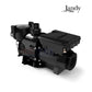 Jandy VS PlusHP Variable Speed Pump VSPHP270DV2A in black, showcasing its dual voltage motor for energy-efficient pool use.