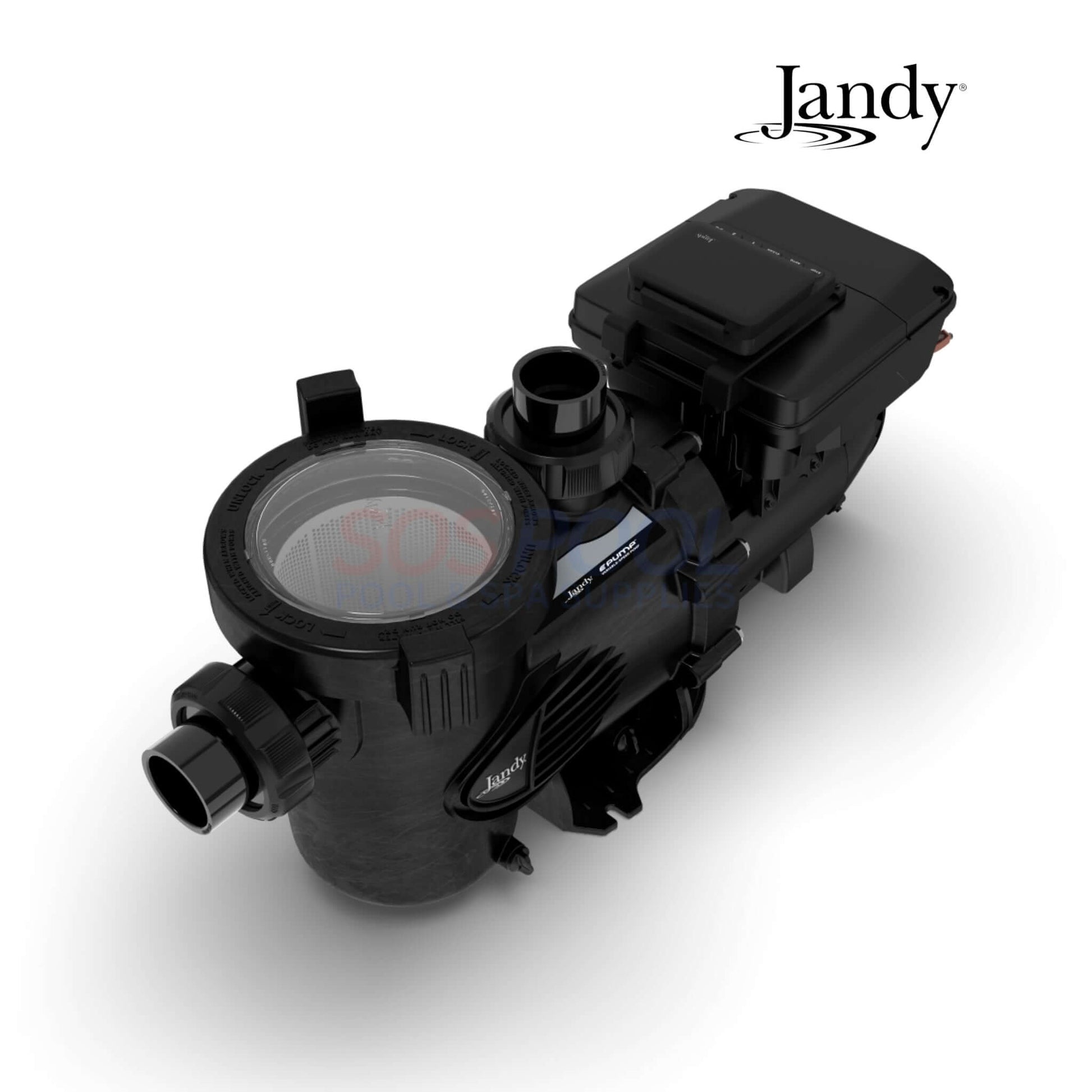 Jandy ePump VSSHP270DV2AS 2.7 HP variable speed pump with SpeedSet controller for residential and commercial pools.