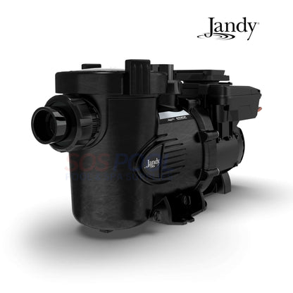 Jandy ePump VSSHP3802AS variable speed pump in black, designed for residential pools, ensures energy savings and durable construction.