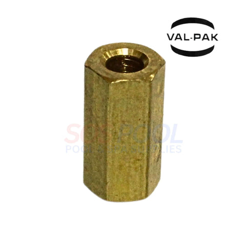 Val-Pak Brass Nut V30-502 for Pentair Filters | Durable and corrosion-resistant component for SOS Pool applications.