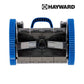 Hayward AquaNaut 200 W3PHS21CST two-wheel suction pool cleaner, showing blue wheels and handle, ideal for pool cleaning.
