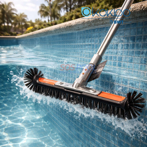 Kokido Revolution 22" Wall Brush Aluminum Handle | WB090BLKAAXXKOK