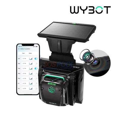 Wybot S2 Solar Vision Auto Docking Robotic Pool Vacuum | WYUS-S2SV