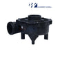 Waterway 1.5HP 2" Executive Pump Wet End | 310-1880 showcases a black wet end assembly for spa and small-pool plumbing.